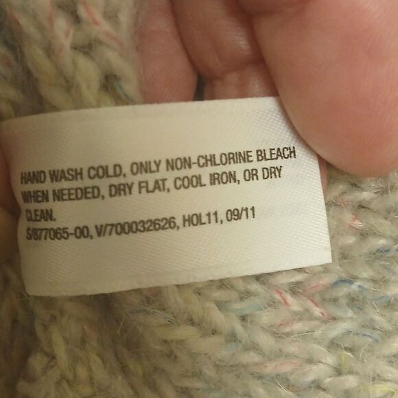 GAP Striped Short Sleeve Knit Top, Gray With Hints Of Pink. Size XS - Picture 9 of 9